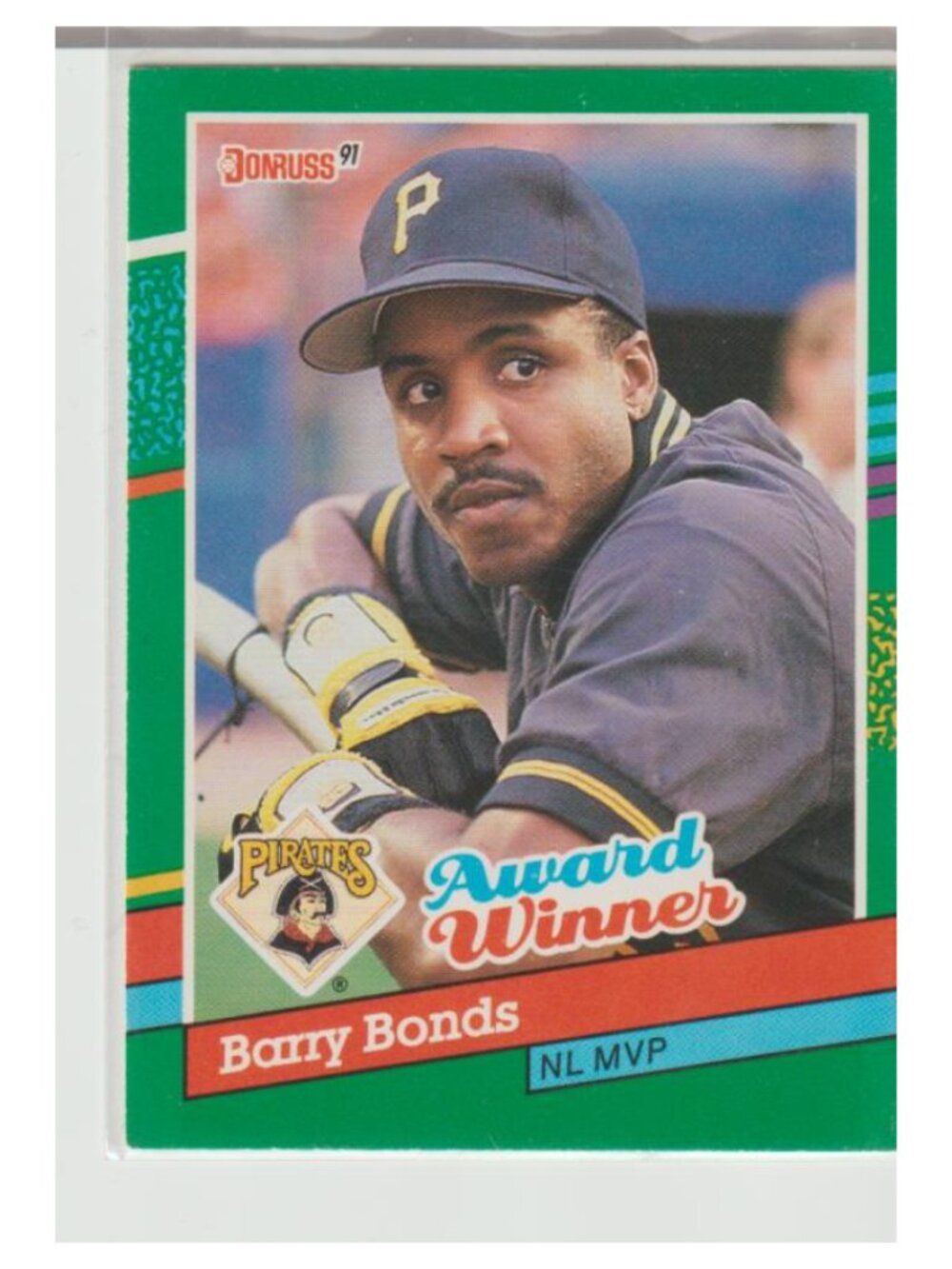 Barry Bonds 1991 Donruss Pittsburgh Pirates #762